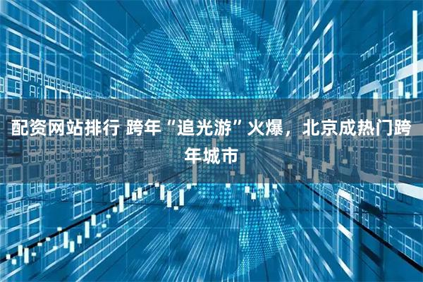 配资网站排行 跨年“追光游”火爆，北京成热门跨年城市